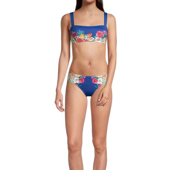 Johnny Was Other - Johnny Was Fae Bandeau Top Blue Small